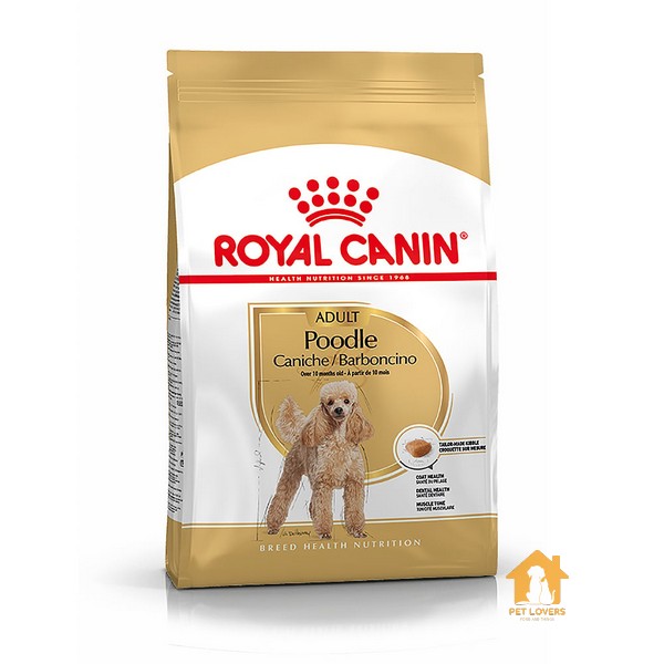 Hạt Royal Canin Poodle được thiết kế đặc biệt cho chó Poodle với hàm lượng Protein cao